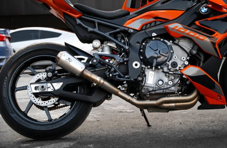 Wymiana układu wydechowego – wydech motocyklowy